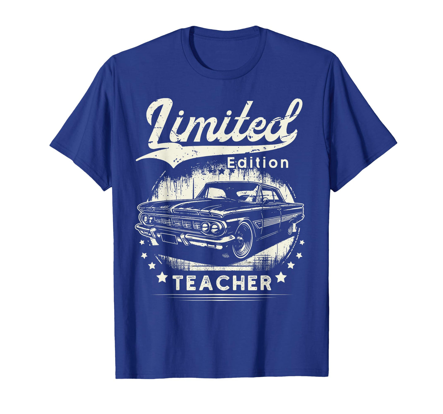 Teacher Job School classic car Birthday Worker Professional T-Shirt