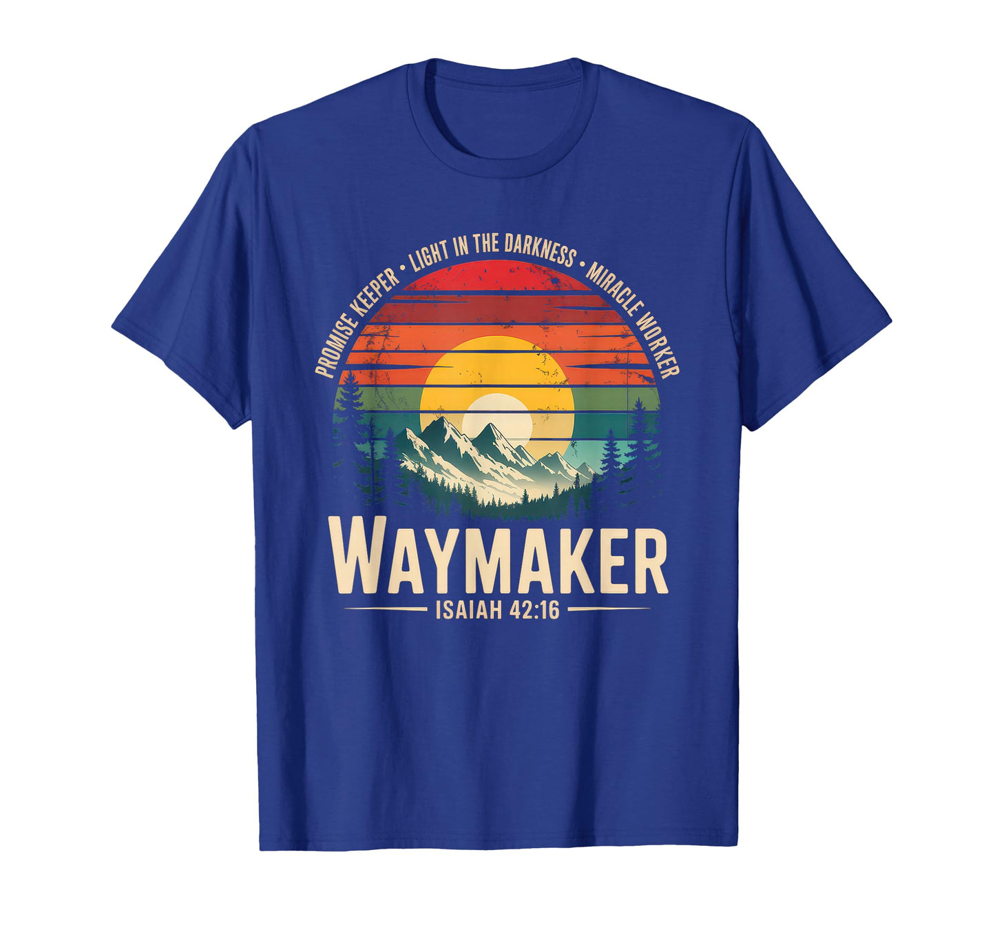 Waymaker Tshirt Promise Keeper Miracle Worker God Christian T-Shirt