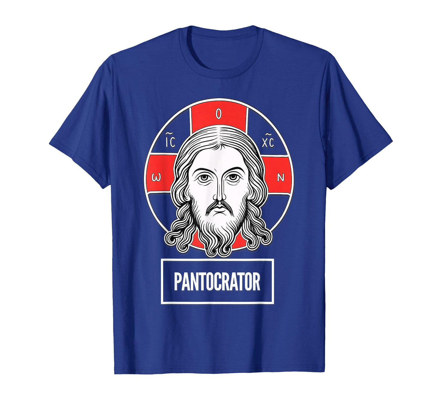 Orthodox Christian Eastern Orthodox Christ Pantocrator Icon T-Shirt