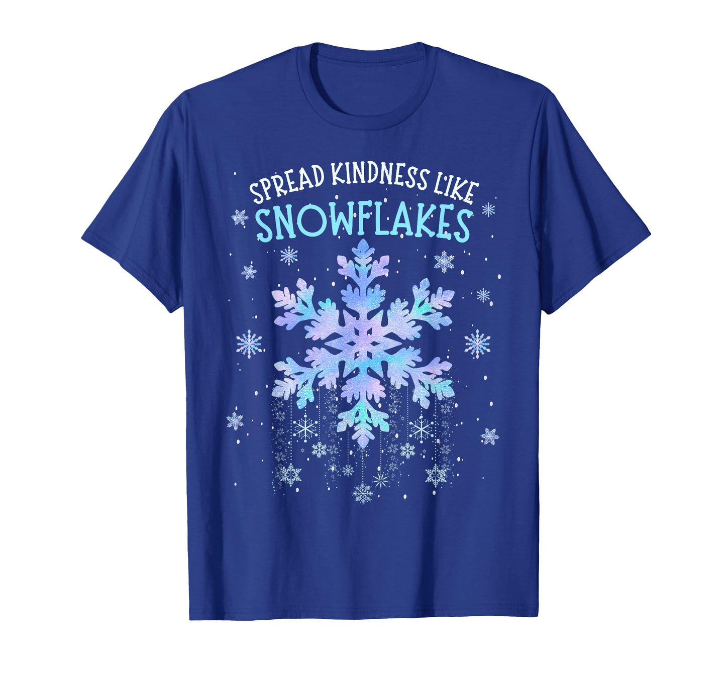 Spread Kindness Like Snowflakes Christmas Teacher Unity Day T-Shirt