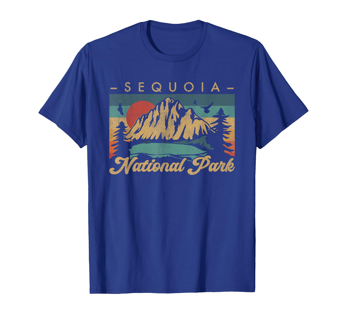 Retro Vintage Graphic Sequoia National Park T-Shirt