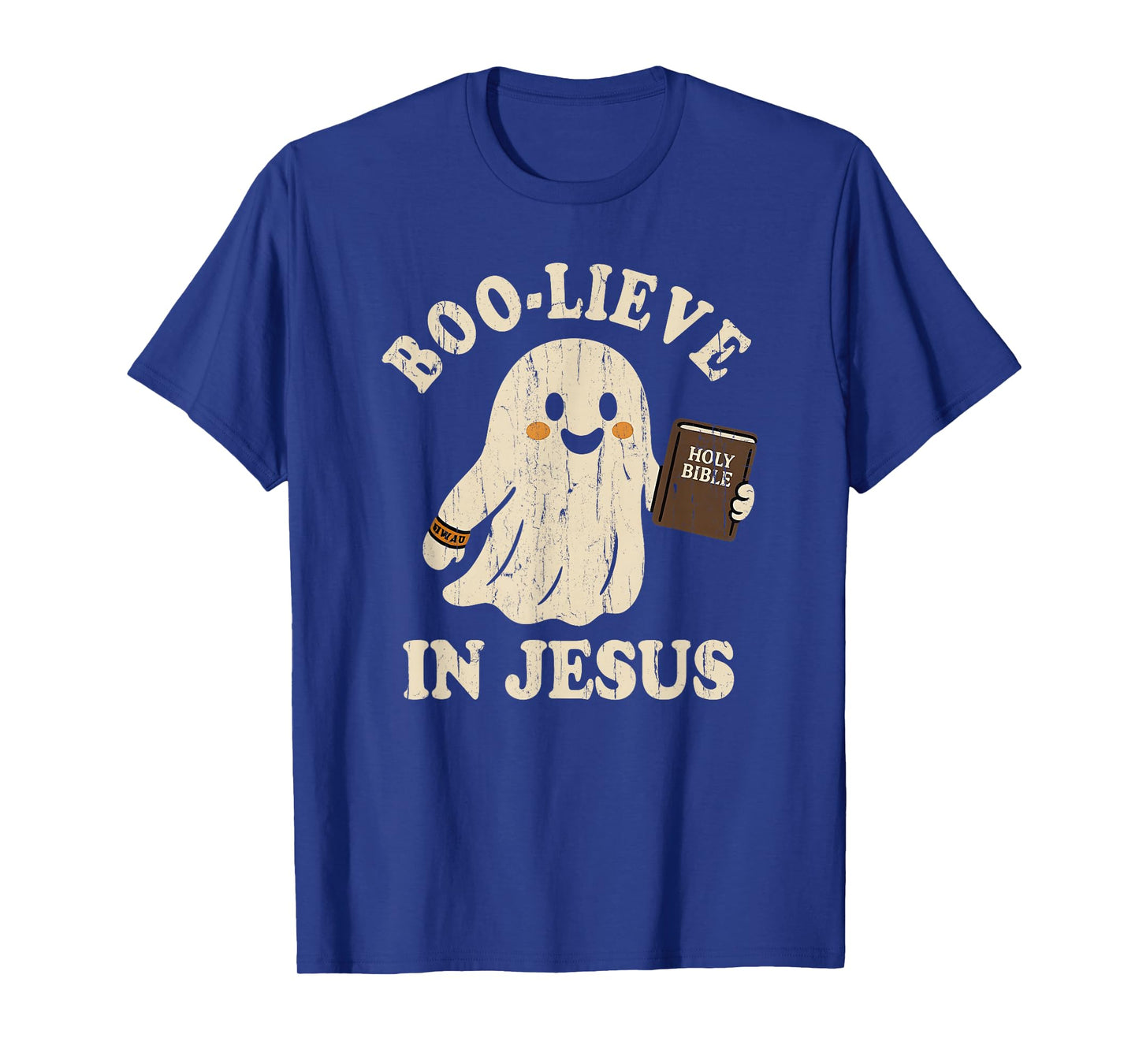 Boo-Lieve in Jesus, Christian Halloween T-Shirt