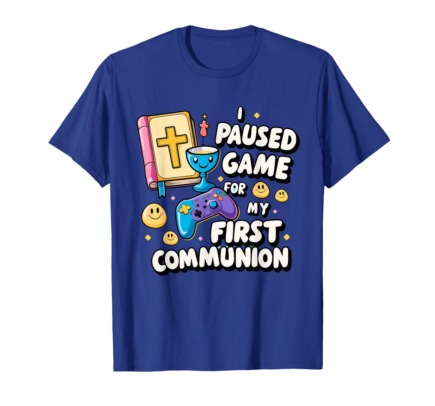 My 1st First Communion Video Game Controller Boys Girls T-Shirt