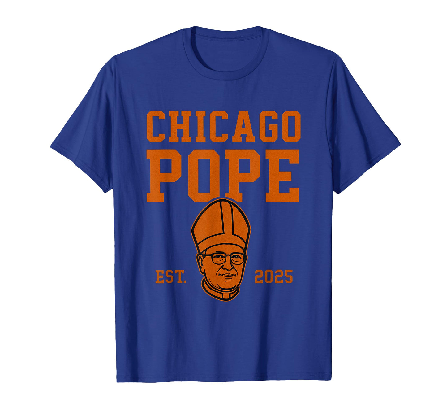Pope Leo XIV American Chicago Pope EST 2025 Da Pope Design T-Shirt