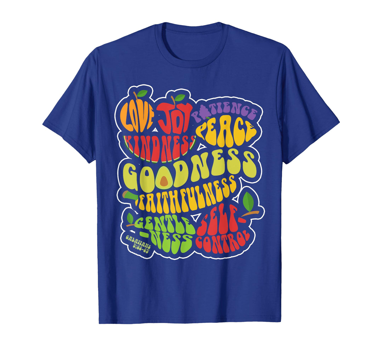 Awesome Galatians Fruit Of The Spirit Religious Verses T-Shirt