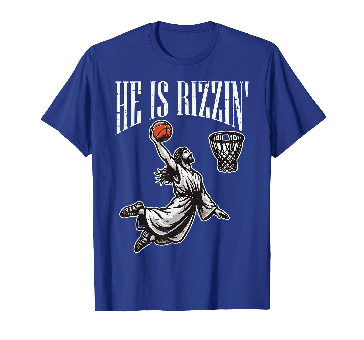 Easter Jesus He Is Rizzen Risen Christian Boys Kids Men Teen T-Shirt