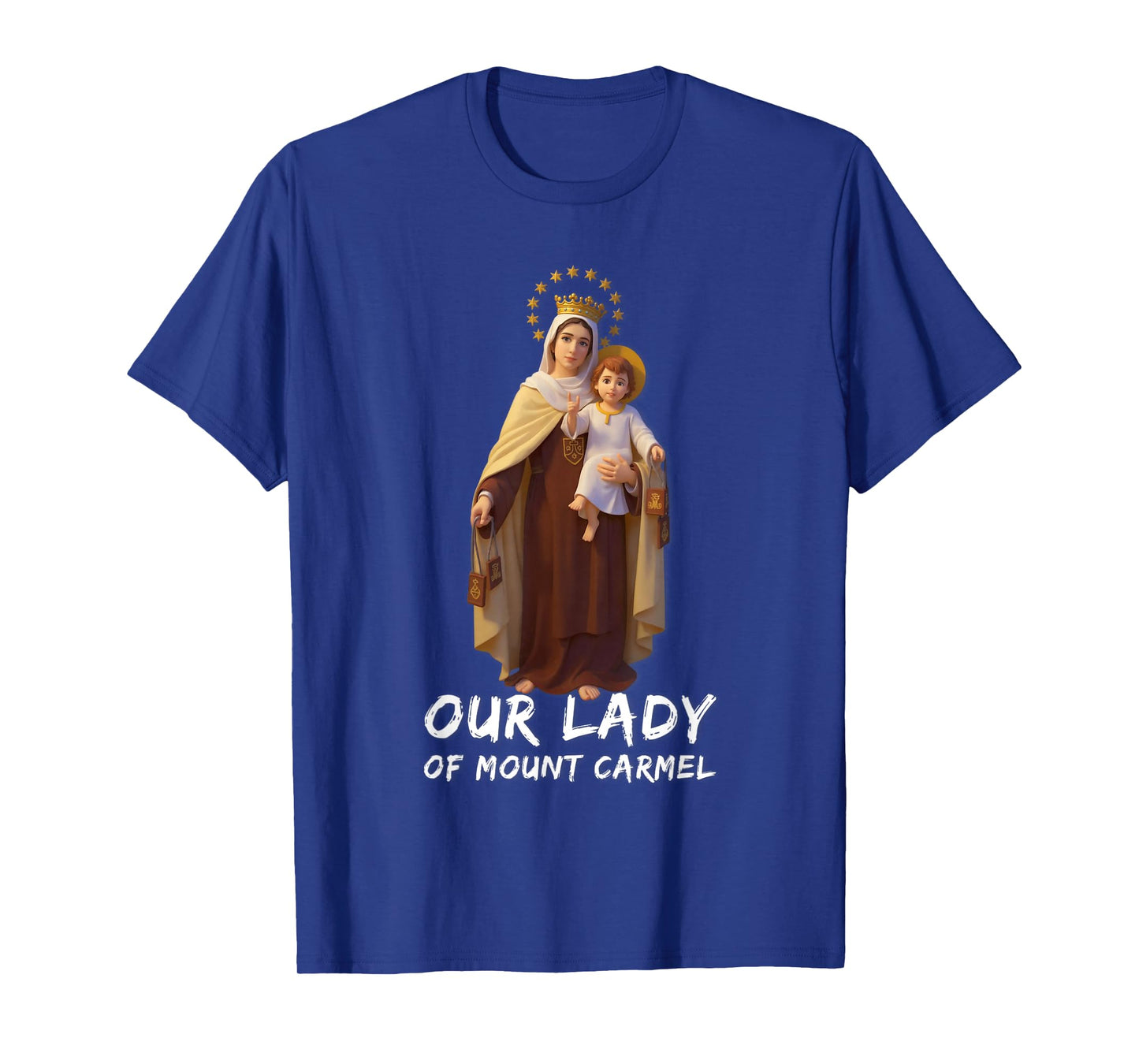 Our Lady of Mount Carmel Marian Catholic T-Shirt
