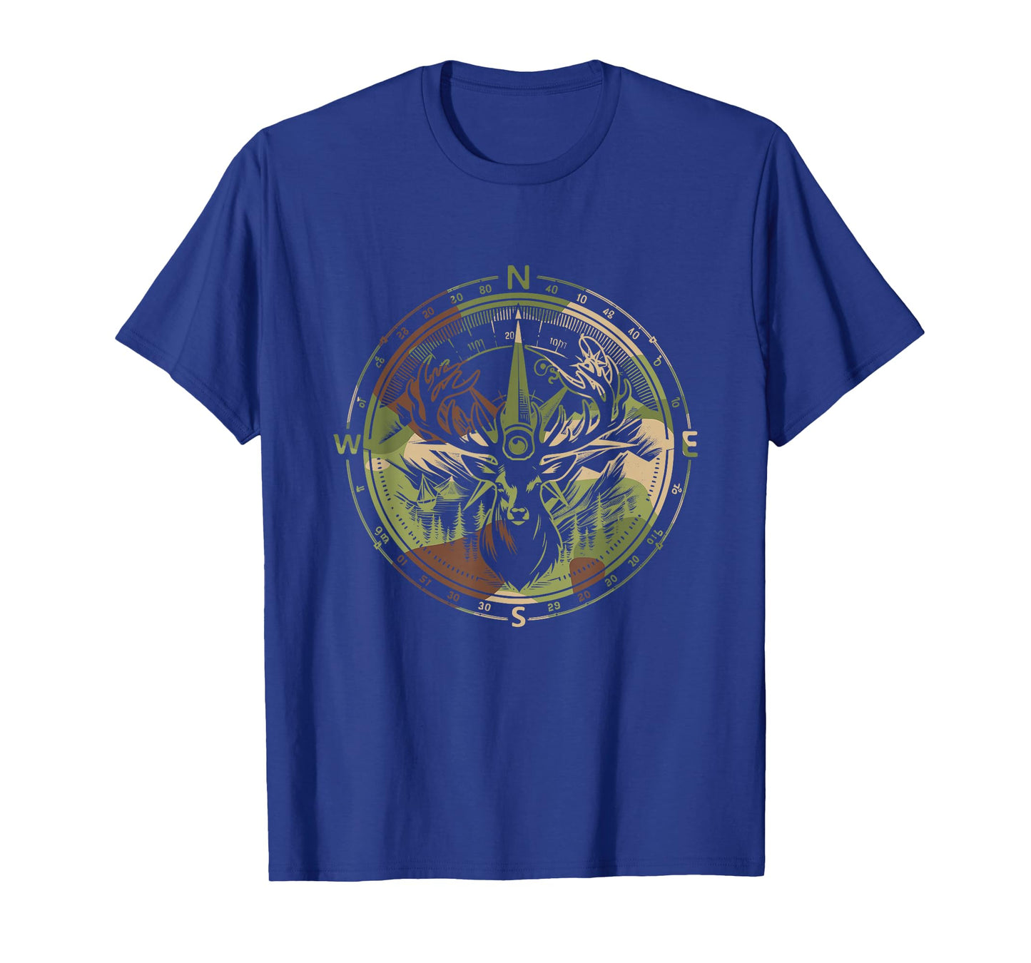 Outdoor Antlers Elk Deer Hunting T-Shirt