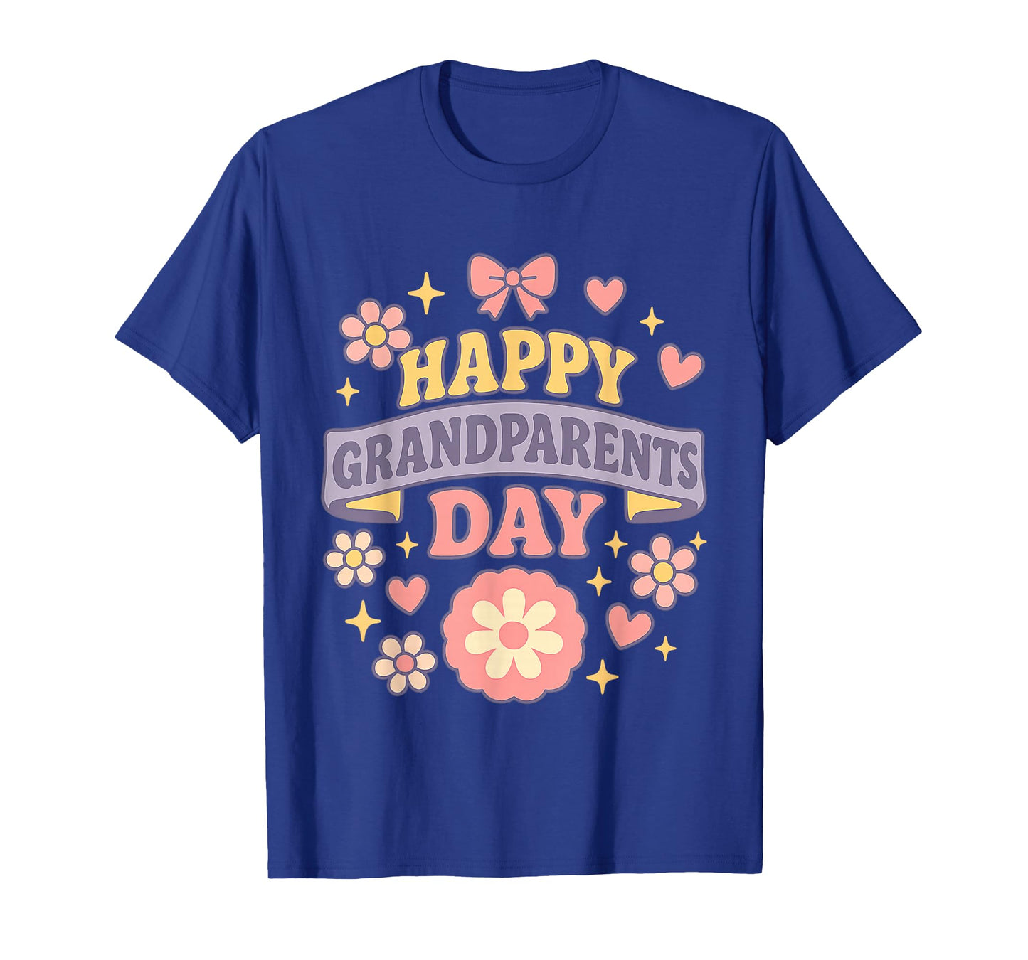 Happy Grandparents Day Funny Family Quote Grandma Grandpa T-Shirt