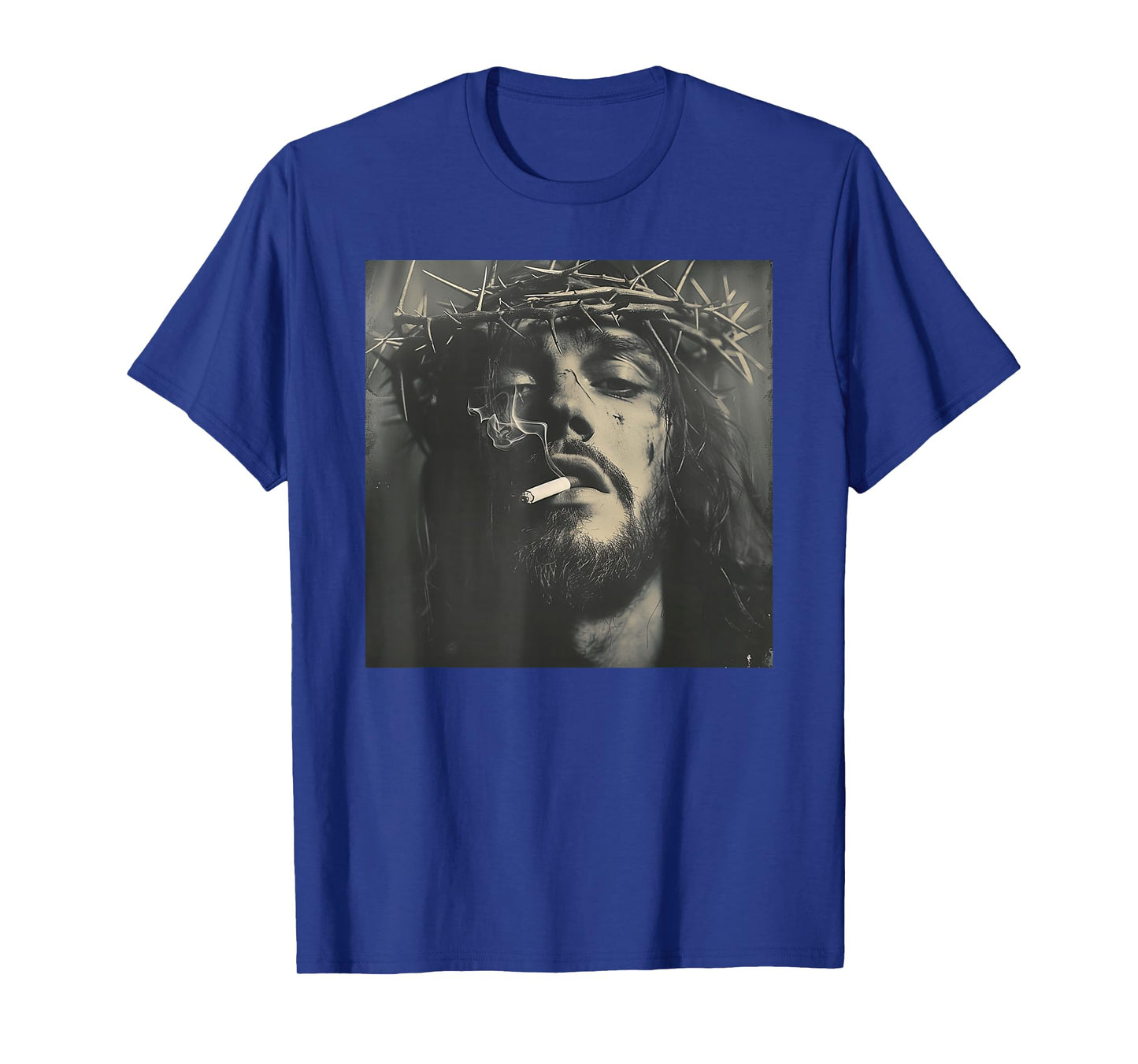Cooler Jesus Christ Smokes, Resistance, Rebellious Jesus T-Shirt
