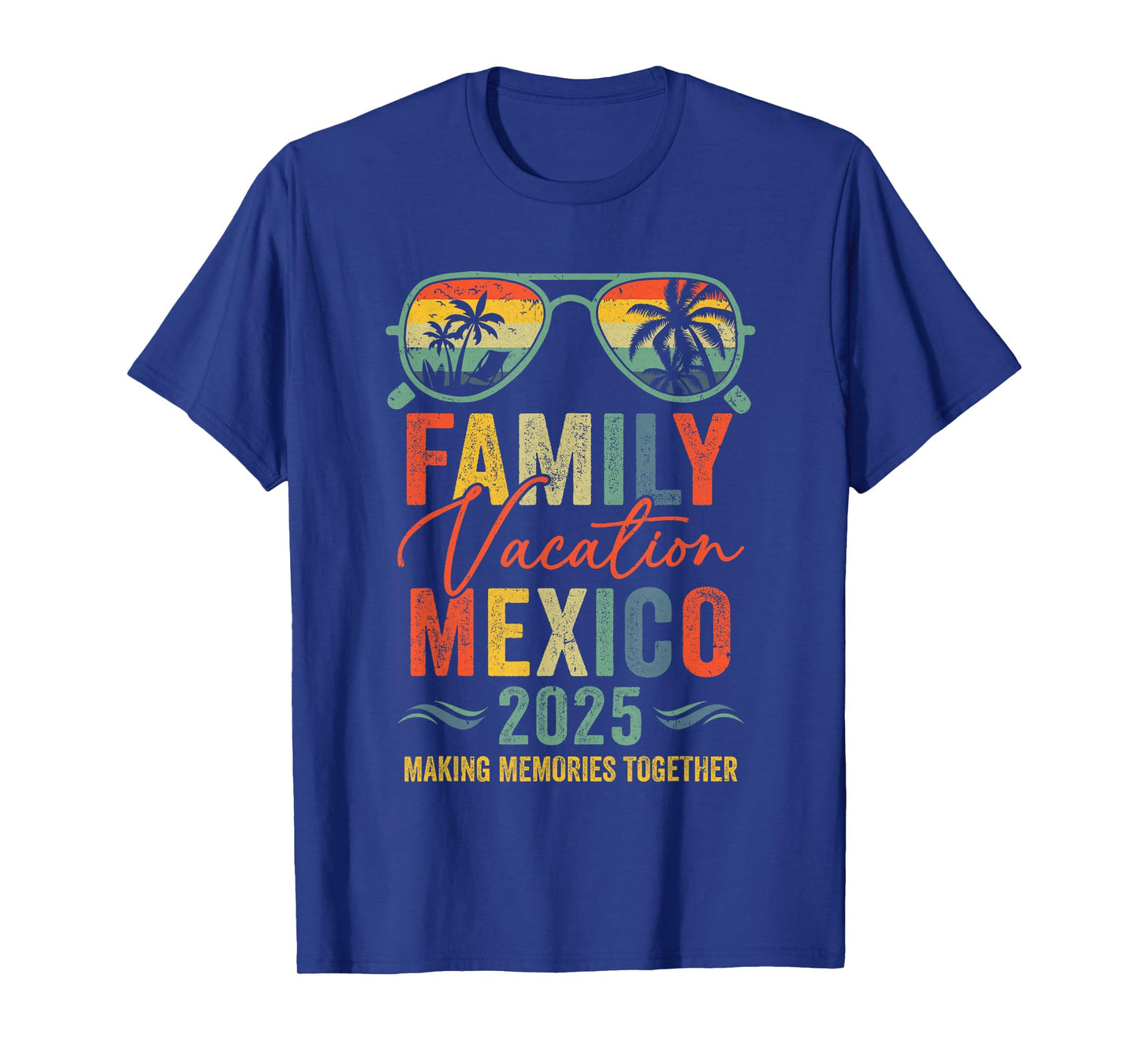 Mexico Vacation 2025 Matching Family Group Summer T-Shirt
