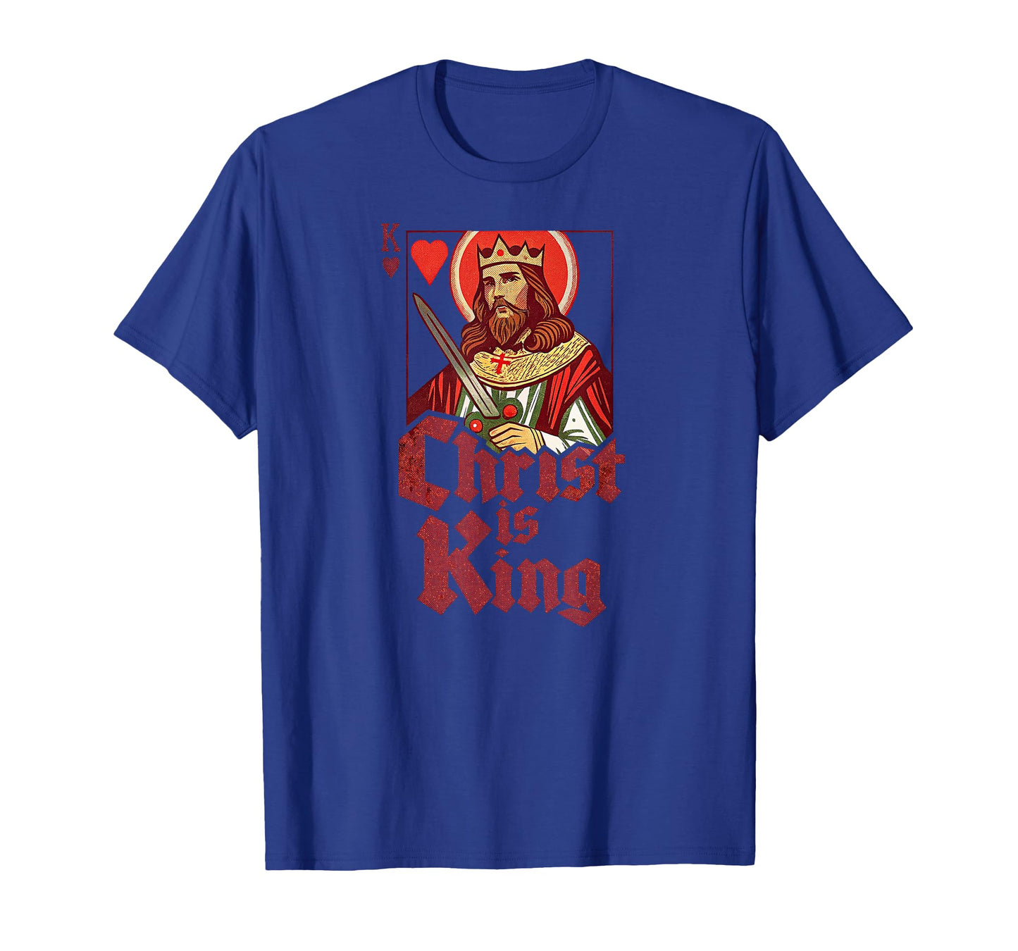 Christ Is King of Hearts T-Shirt