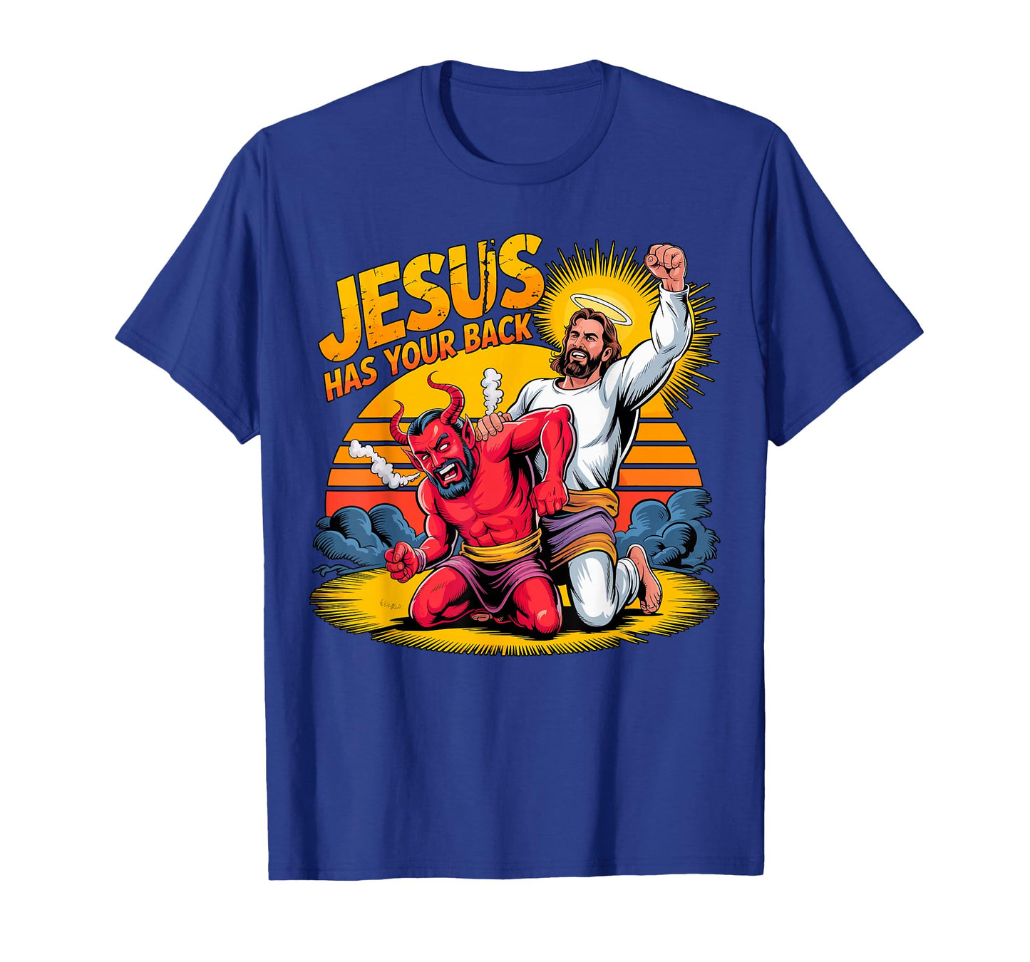 Jesus has Your Back Christian Faith T-Shirt