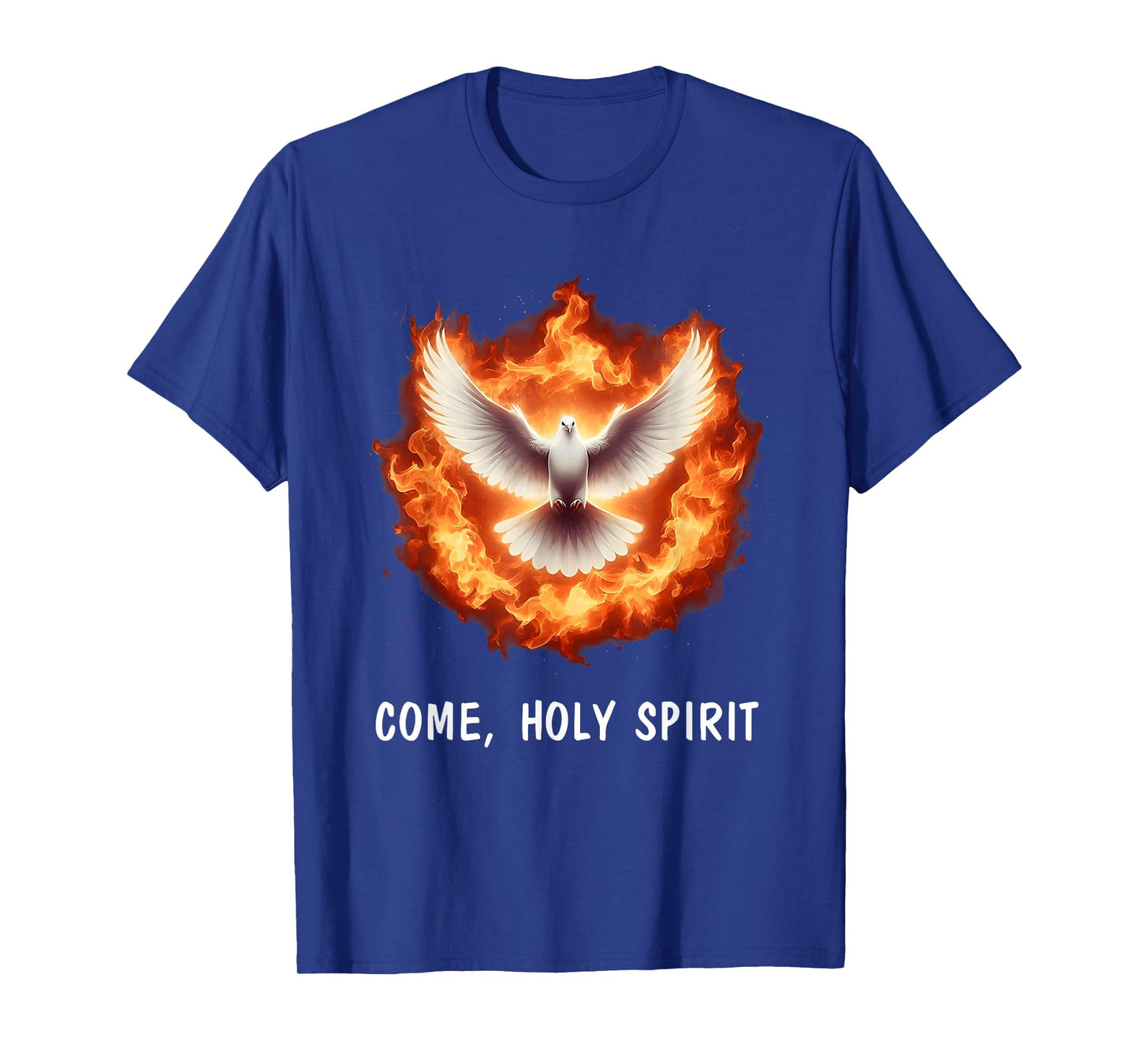 Come, Holy Spirit Cross Dove Pentecost T-Shirt