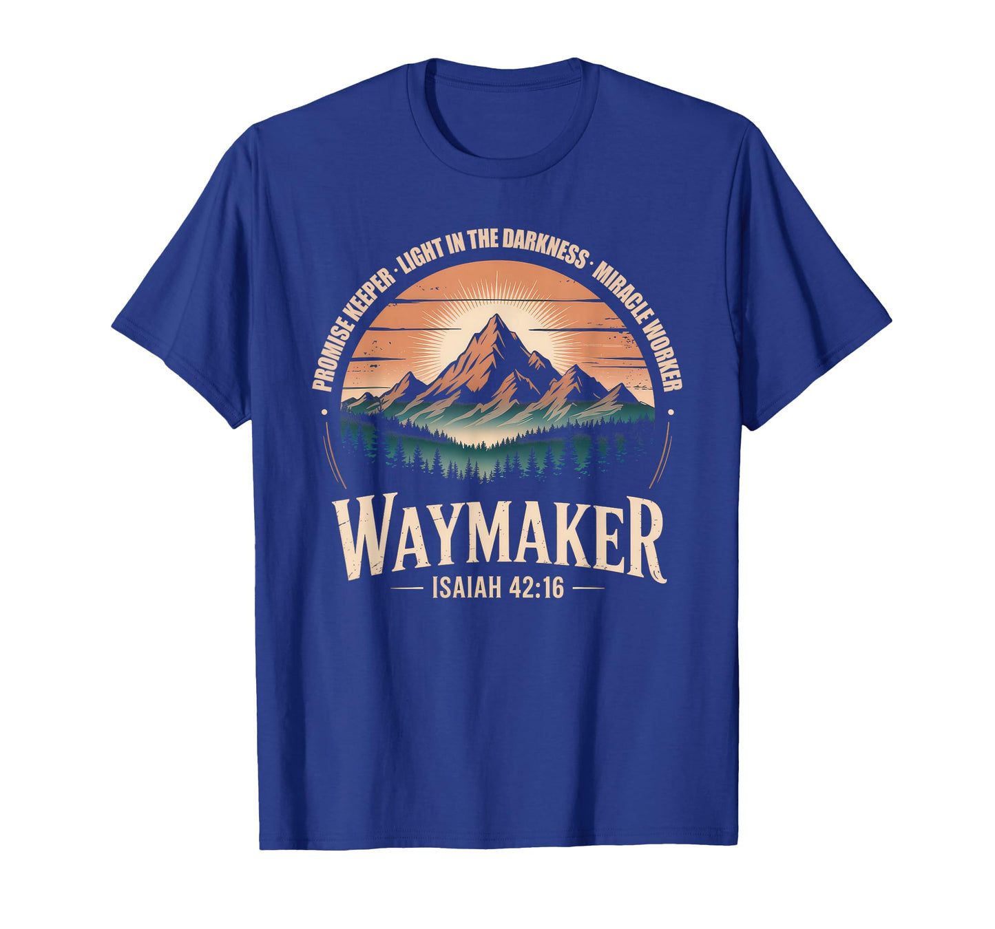 Waymaker Tshirt Promise Keeper Miracle Worker God Christian T-Shirt