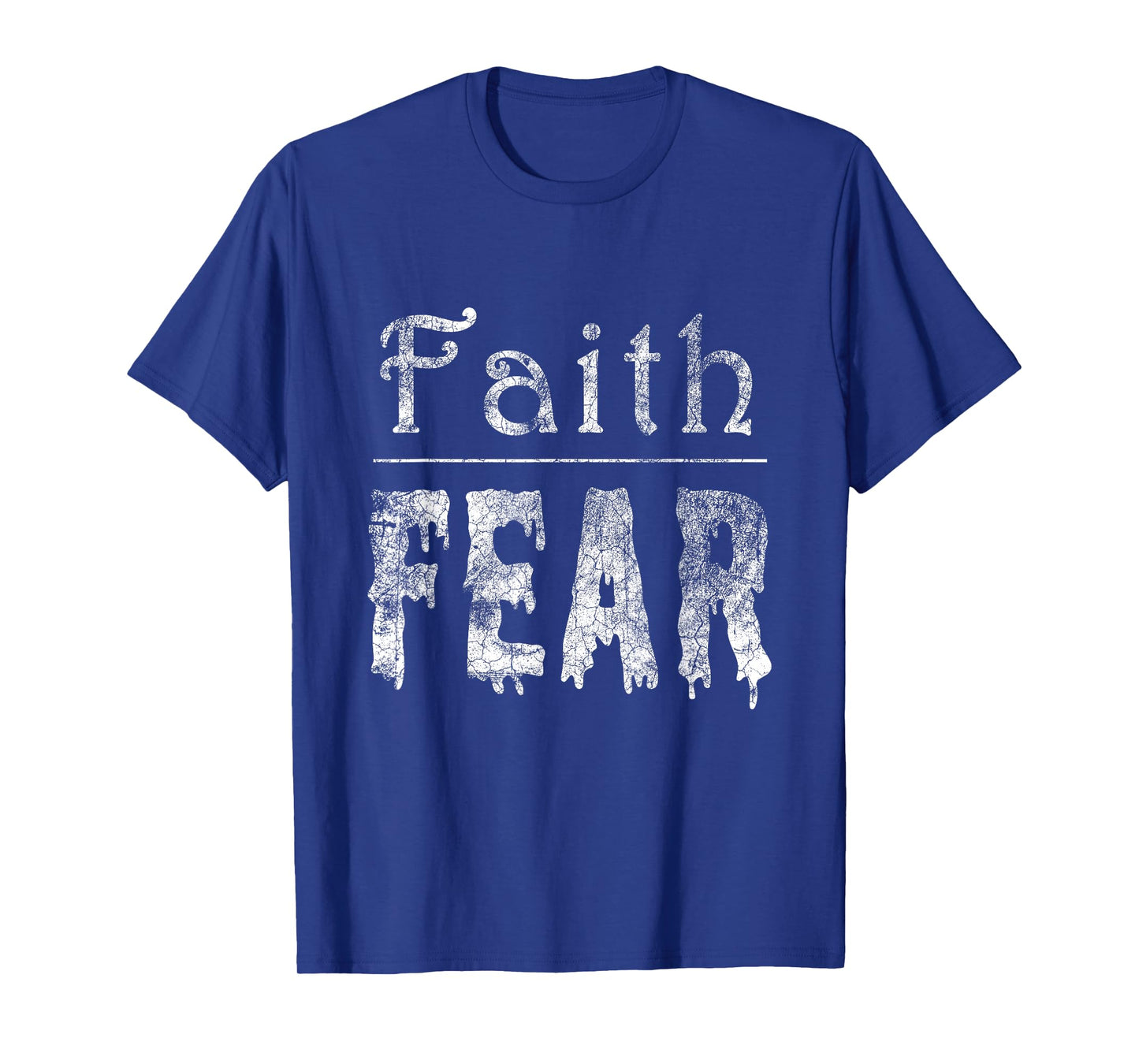 Christian Faith Over Fear Jesus Religious God T-Shirt