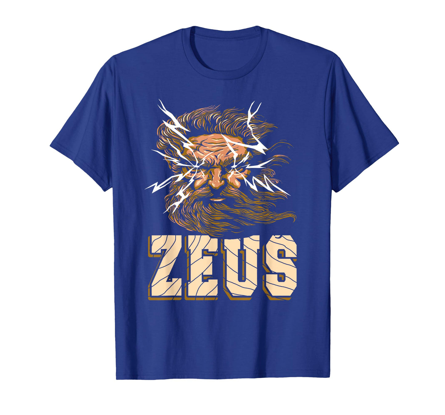 Zeus Lightning Wrath Greek God Mythology Thunder Power T-Shirt