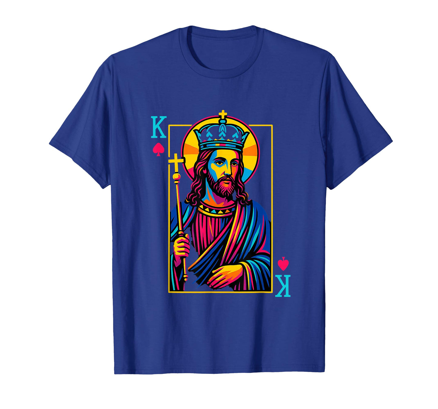 Jesus Christ King of Hearts T-Shirt