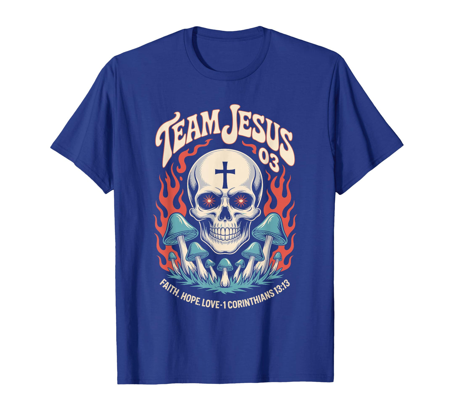 Christian - Team Jesus 03 Faith Hope Love T-Shirt
