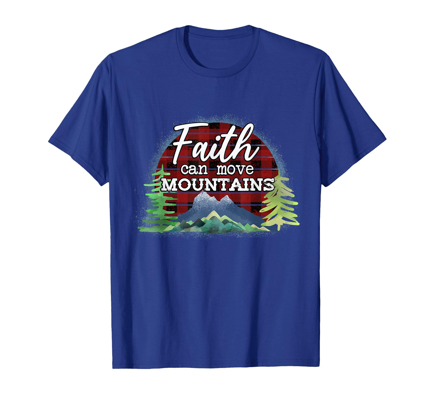 Faith Can Move Mountains Bible Verse Tee T-Shirt