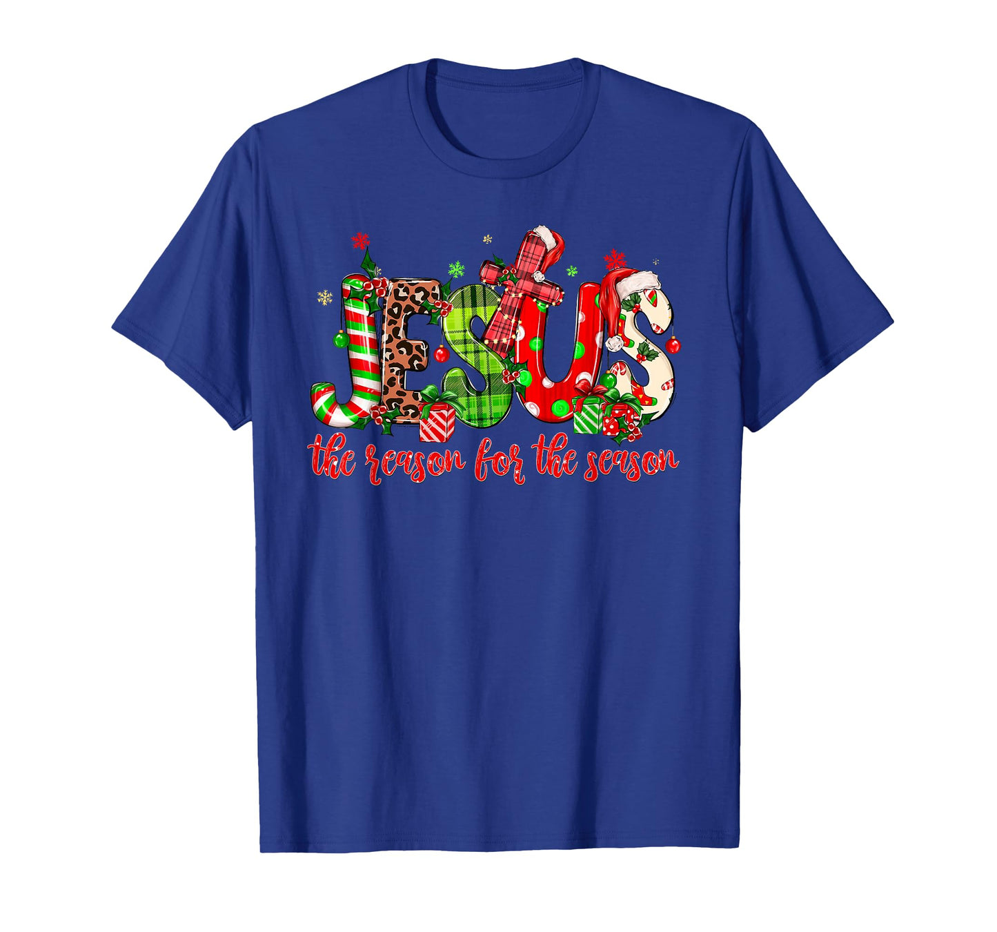 Jesus The Reason For The Season Christmas Christian Xmas T-Shirt