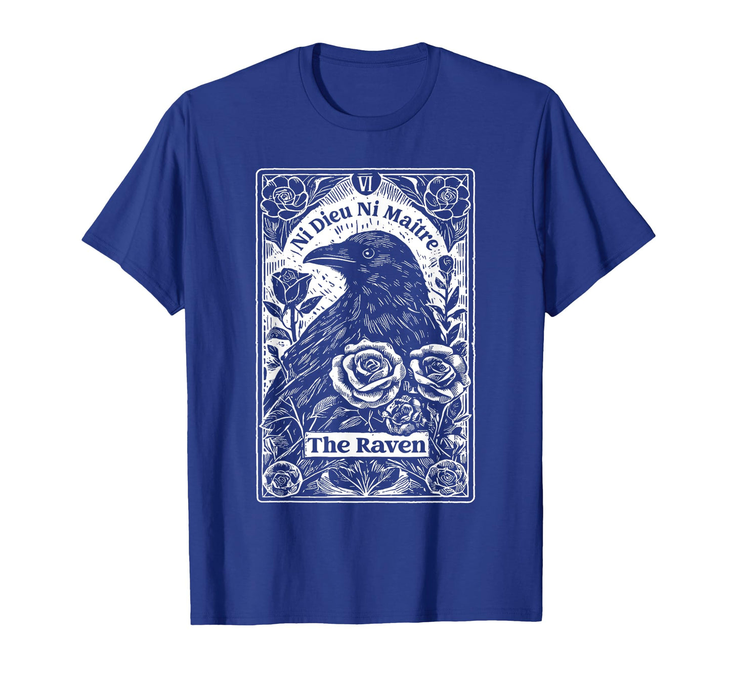 Raven Ni Dieu Ni Maître, Crow No Gods No Masters. T-Shirt