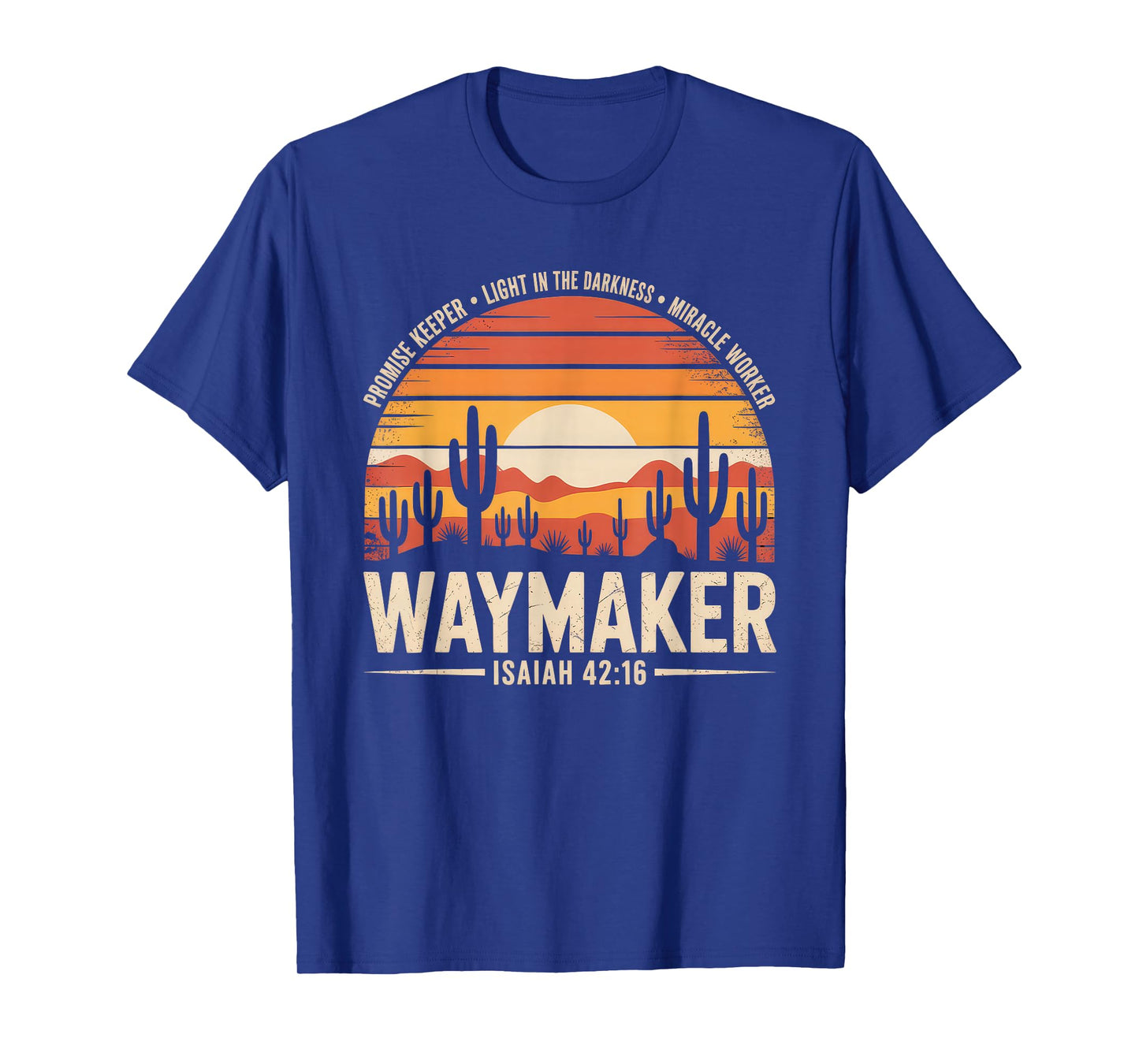 Waymaker Tshirt Promise Keeper Miracle Worker God Christian T-Shirt