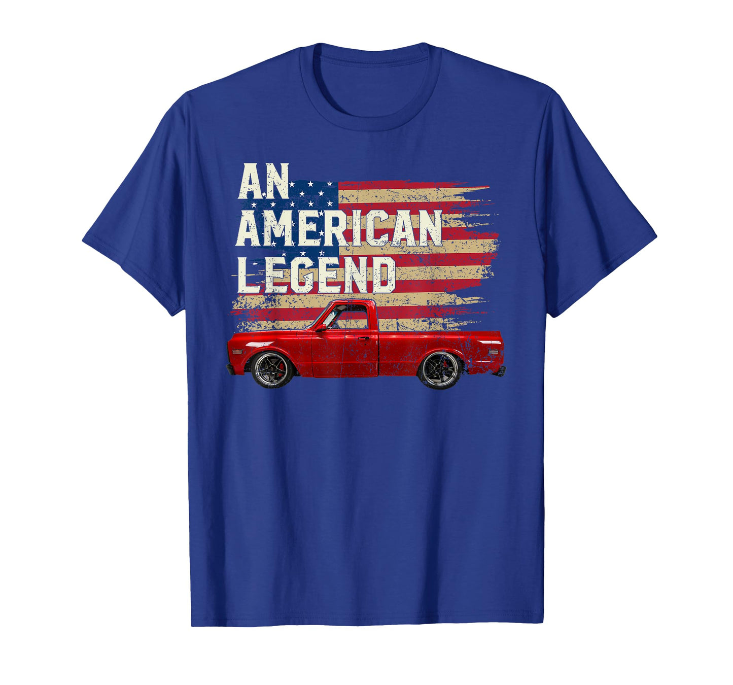 69 1969 1970 70 c10 truck American Flag Legend T-Shirt