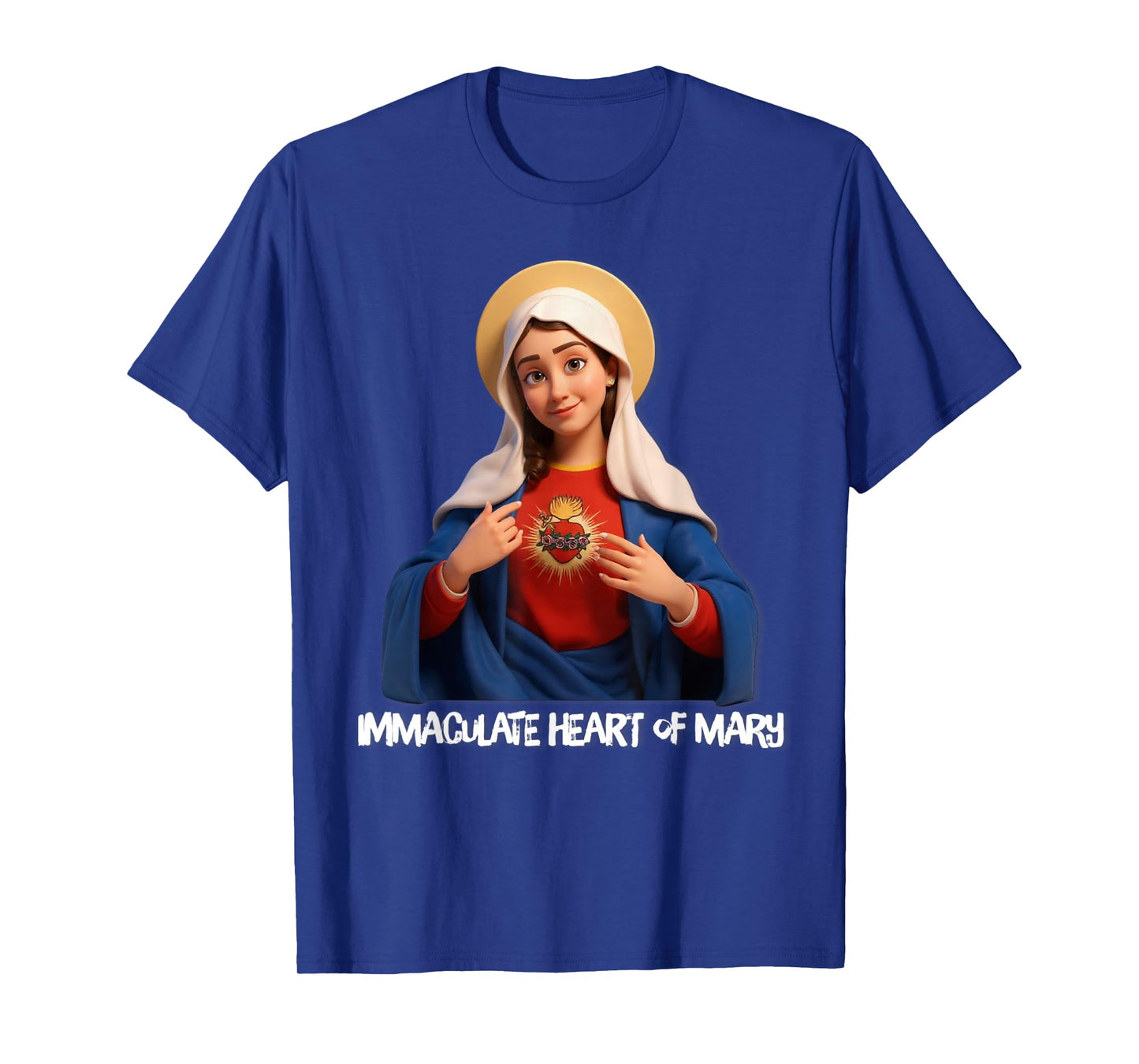 Immaculate Heart of Mary Marian Catholic T-Shirt
