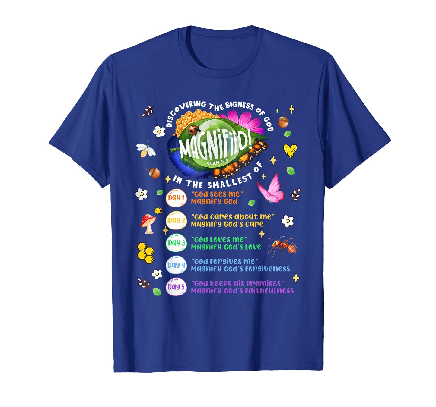 VBS 2025 Magnified Smallest Insects Adventure VBS T-Shirt