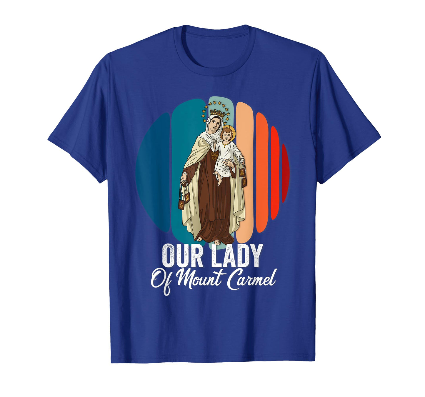 Our Lady of Mount Carmel Marian Catholic T-Shirt