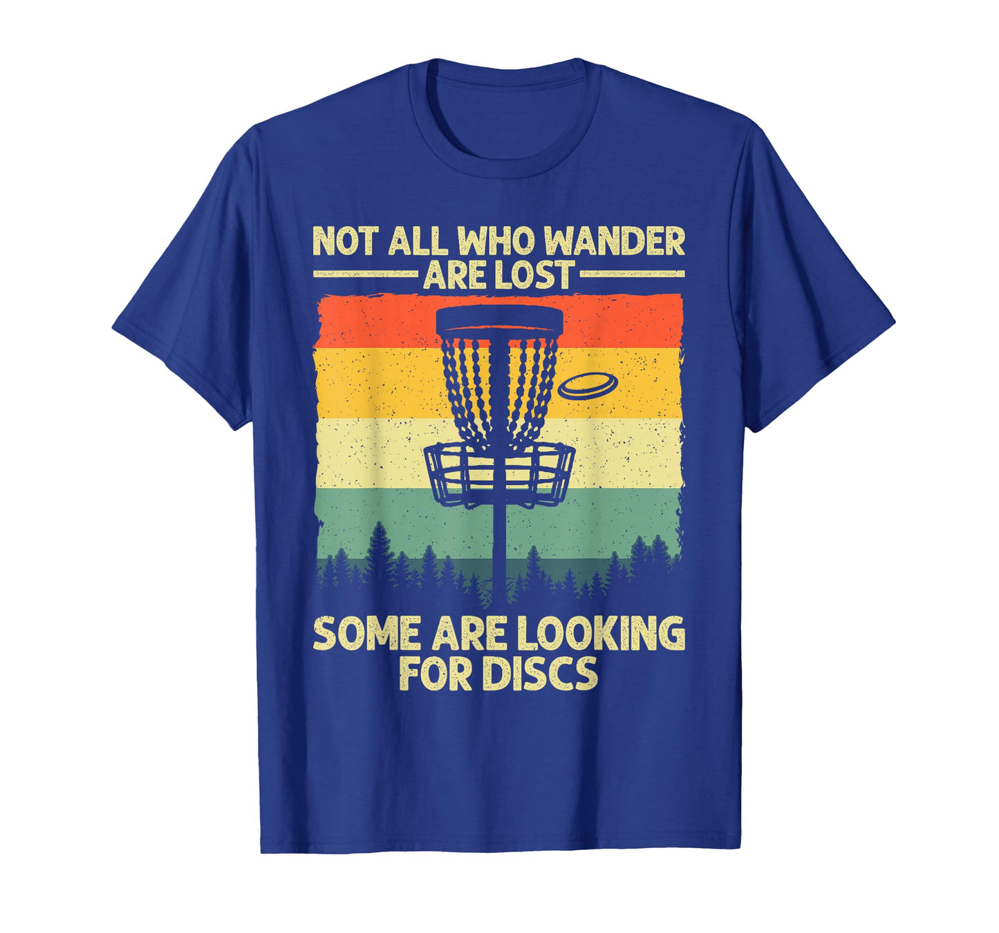 Funny Disc Golf Art For Men Women Kids Disc Golfer Disc Golf T-Shirt