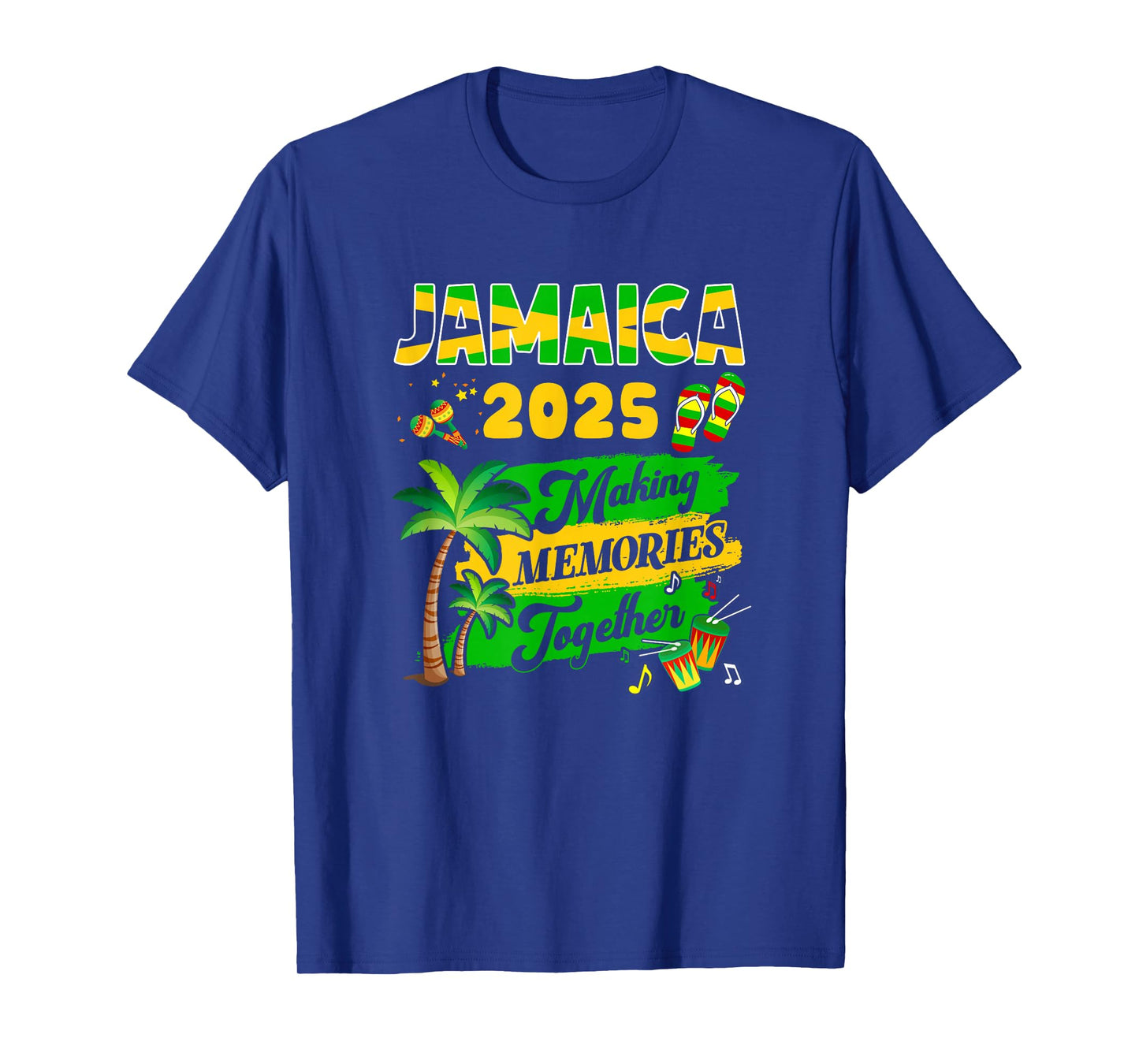 Matching Family Trip Jamaica 2025 Marking Memories Together T-Shirt