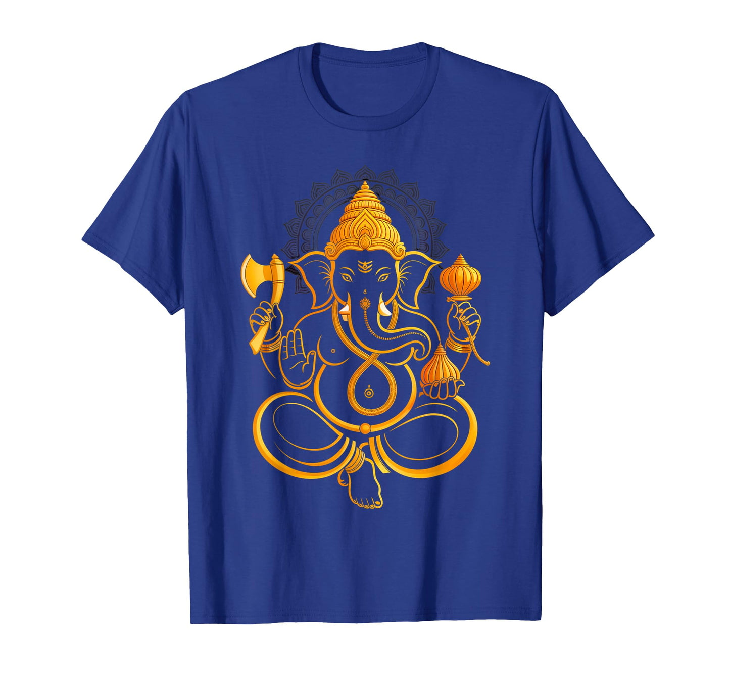 Hindu Ganesha Puja Elephant God India Meditation Yoga Murti T-Shirt