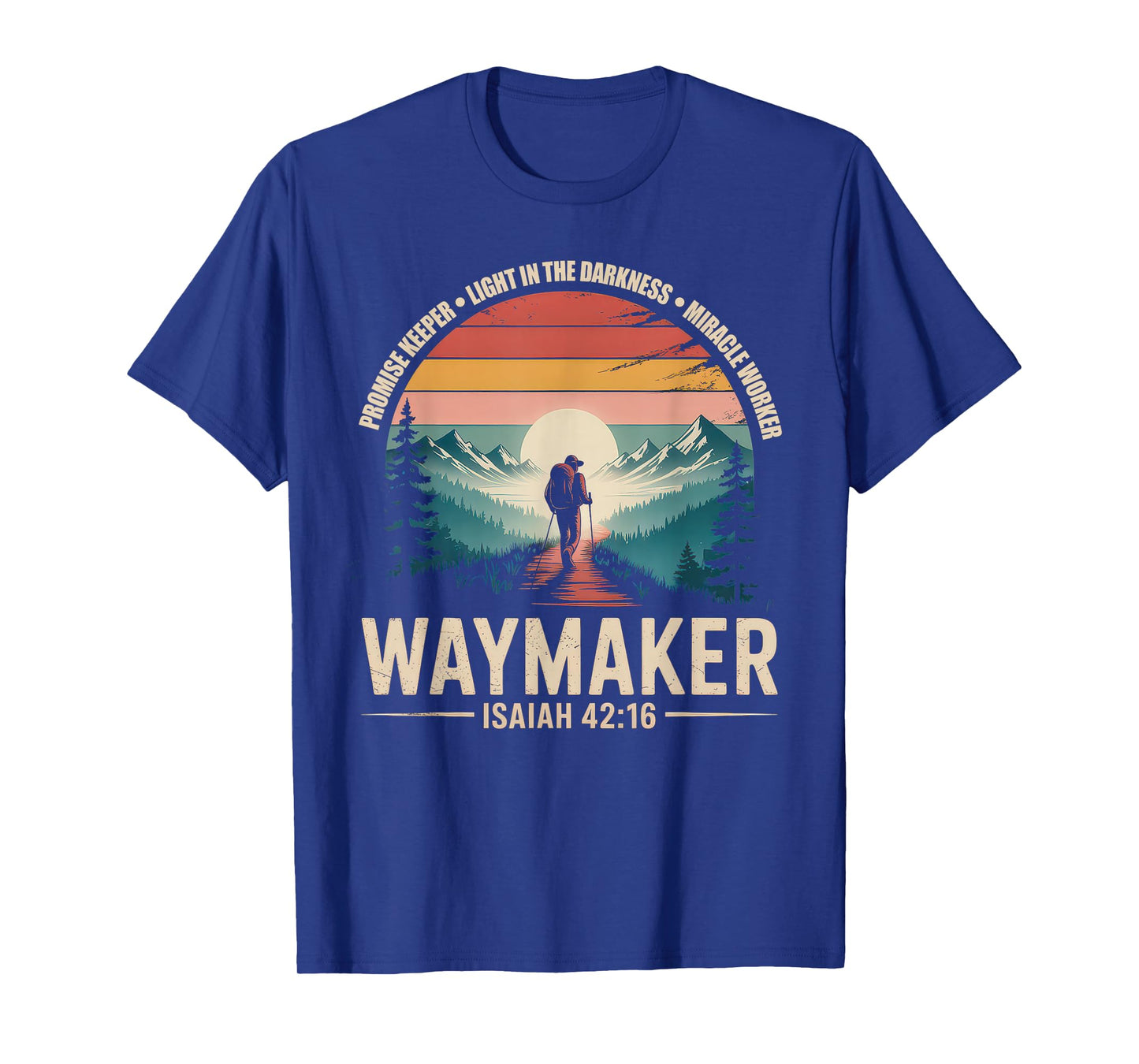 Waymaker Tshirt Promise Keeper Miracle Worker God Christian T-Shirt