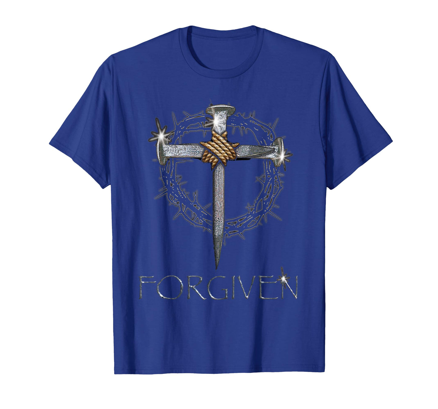 Forgiven - 3 nails + 1 cross = 4 given T-Shirt