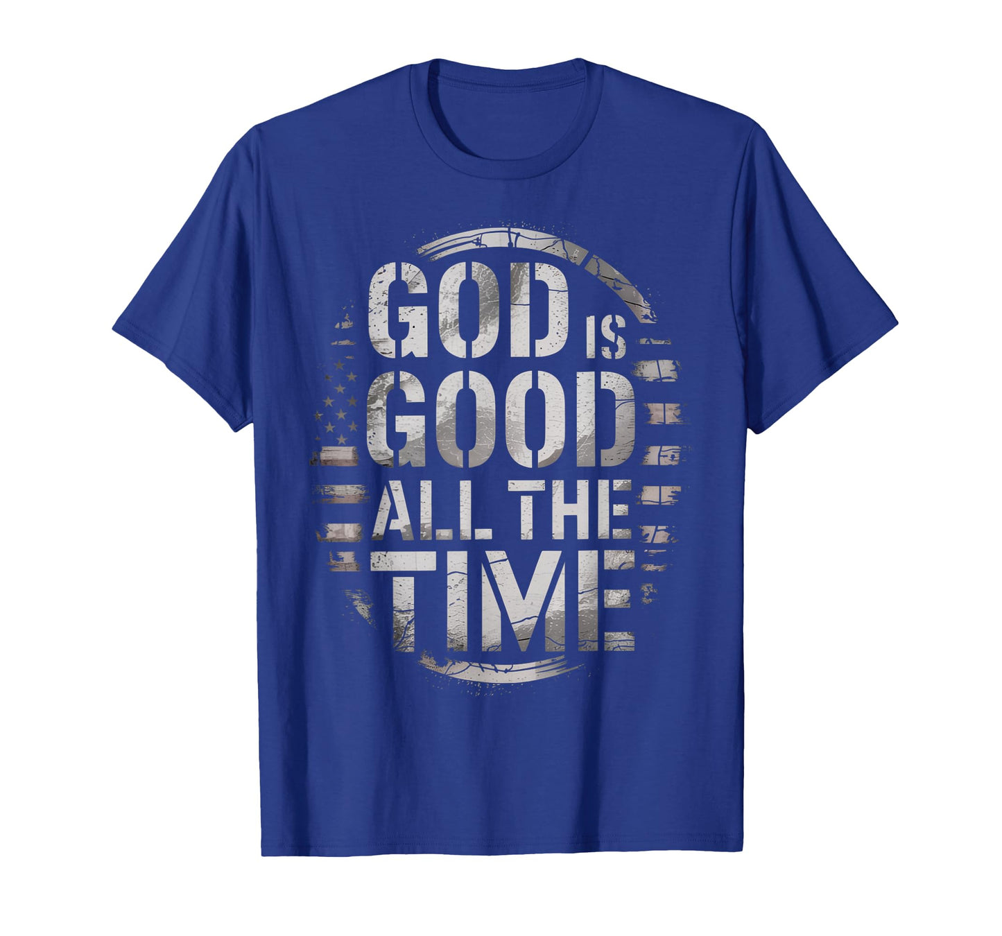 Vintage Retro Christian God is Good All The Time Jesus T-Shirt