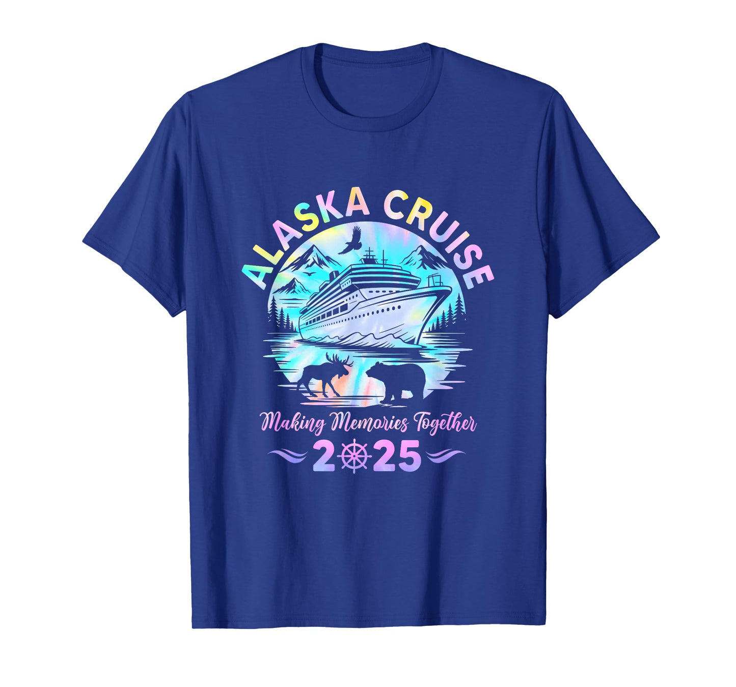 Alaska Cruise 2025 Matching Family Friends Group Adventure T-Shirt