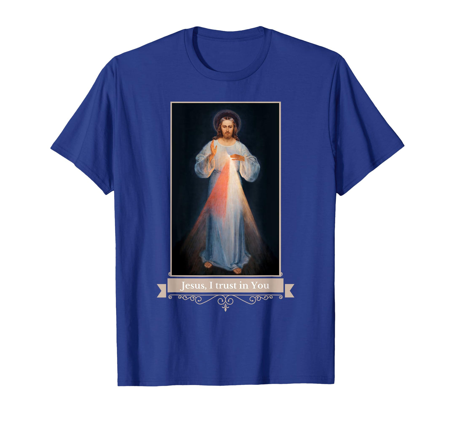 Divine Mercy Jesus I Trust In You Catholic Religious T-Shirt