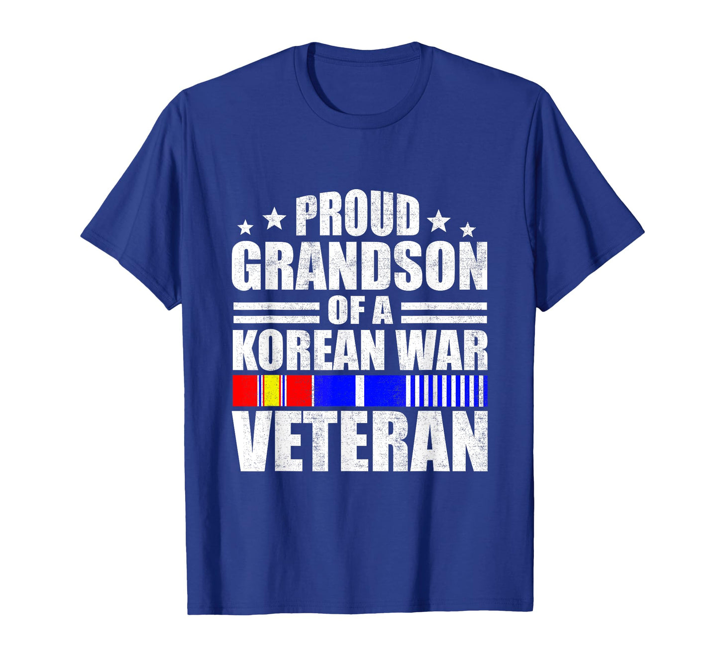 Proud Grandson Of Korean War Veteran - Military Family T-Shirt