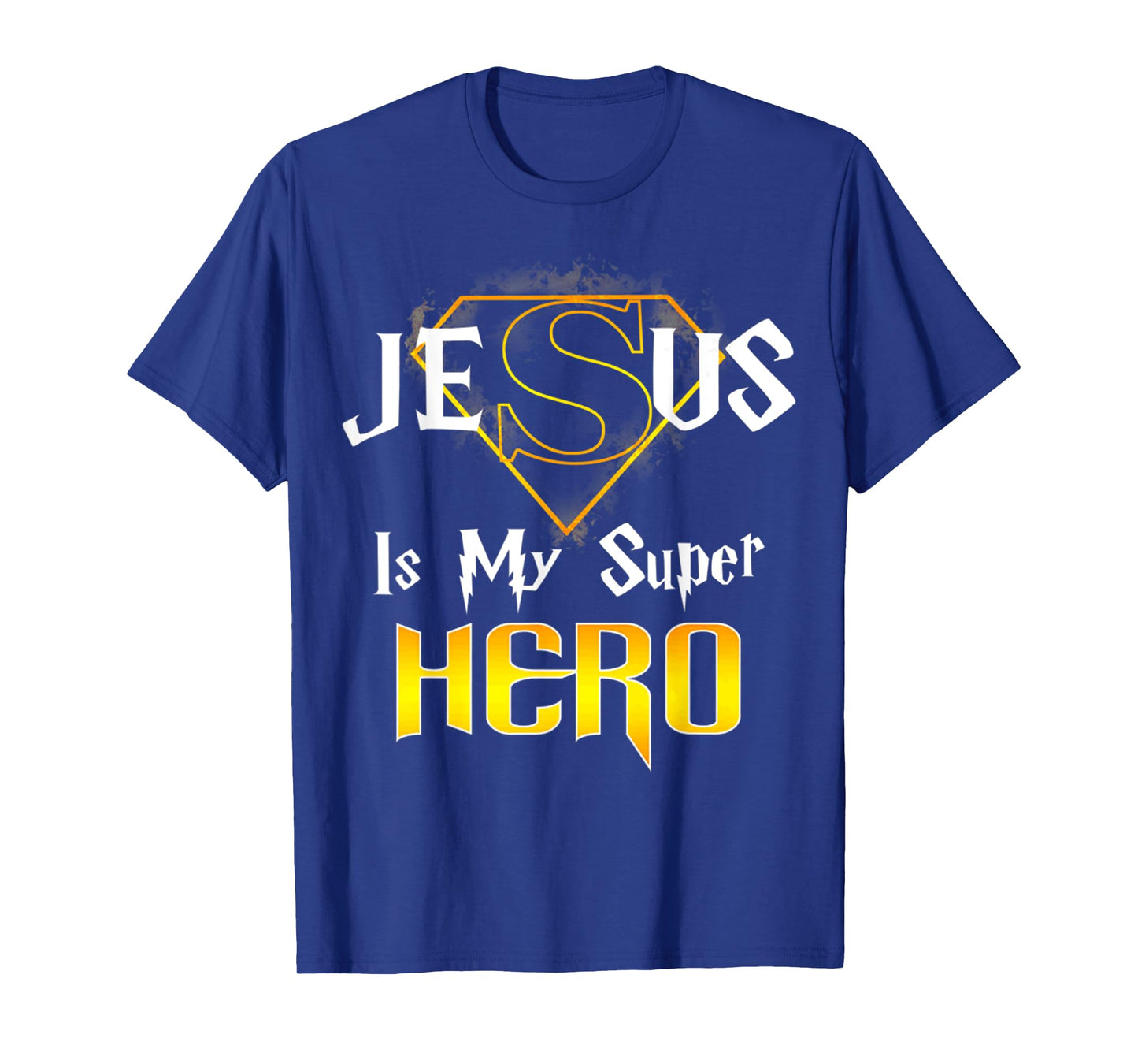 Retro Vintage Jesus Is My Superhero Christian Religious T-Shirt