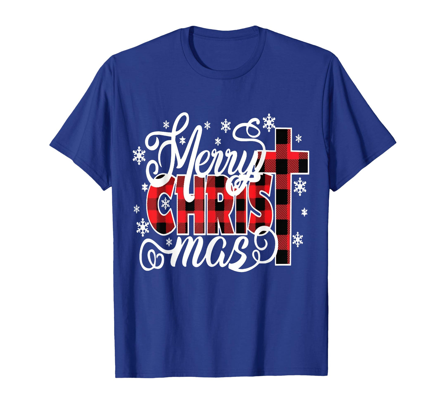 Merry Christ Mas Christian Jesus Christmas PJs Xmas Pajamas T-Shirt