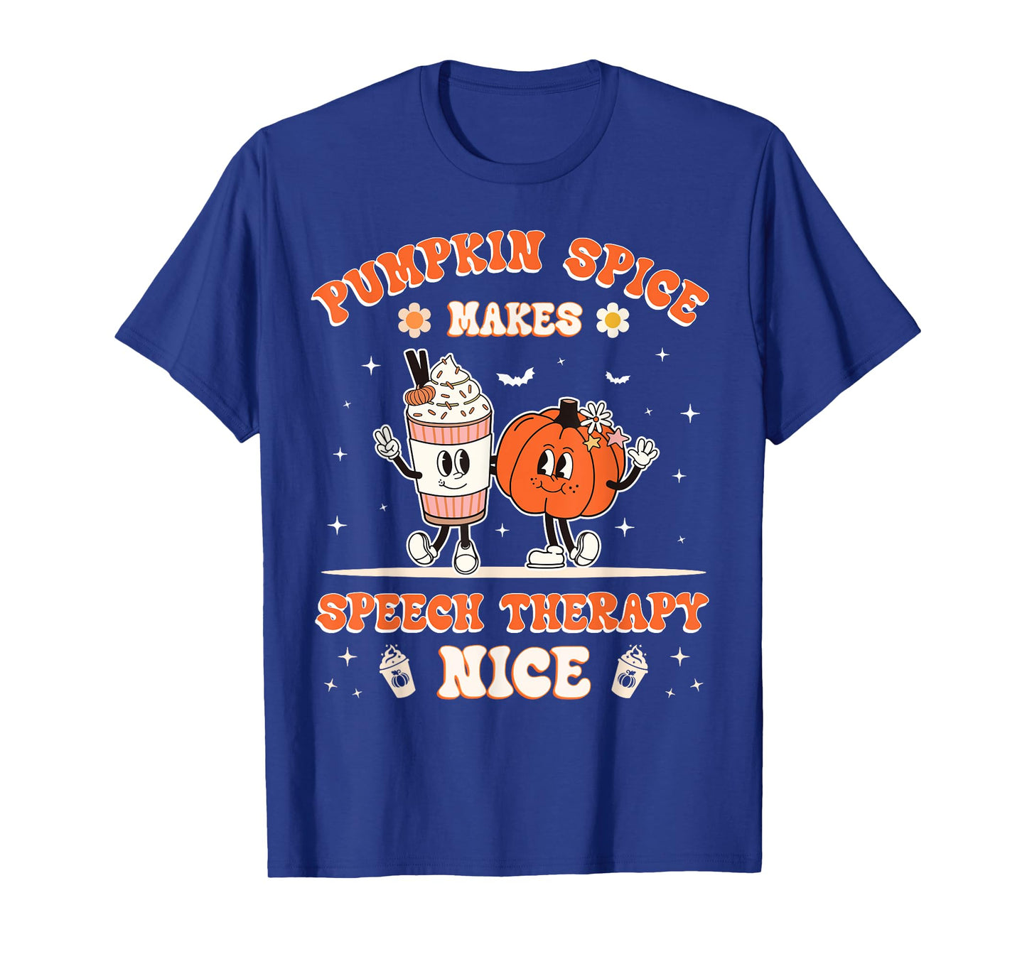 Fall Thanksgiving Pumpkin Spice Makes Speech Therapy Nice T-Shirt