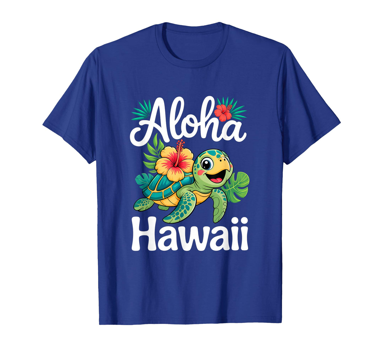 Aloha Hawaii Turtle Hawaiian Island Kids Men Women Boy Girls T-Shirt