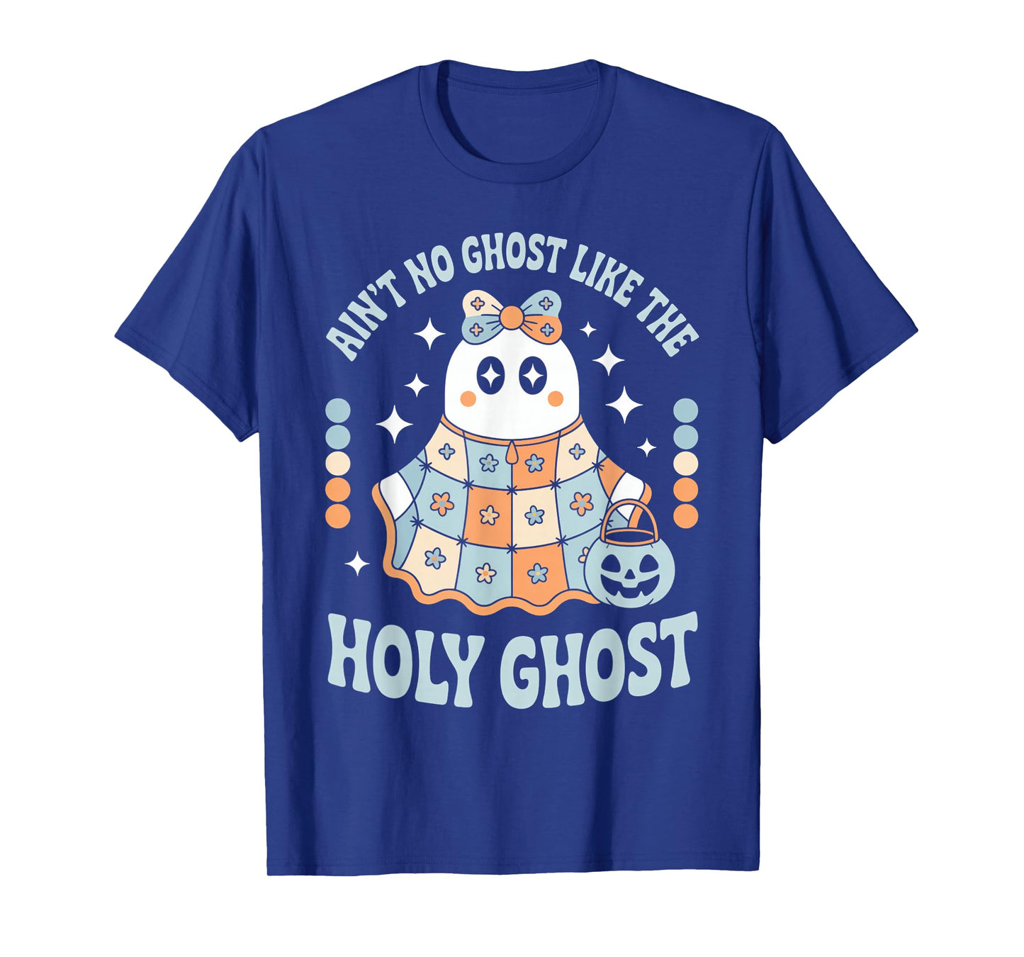 Aint No Ghost Like The Holy Ghost Cute Pastel Halloween T-Shirt