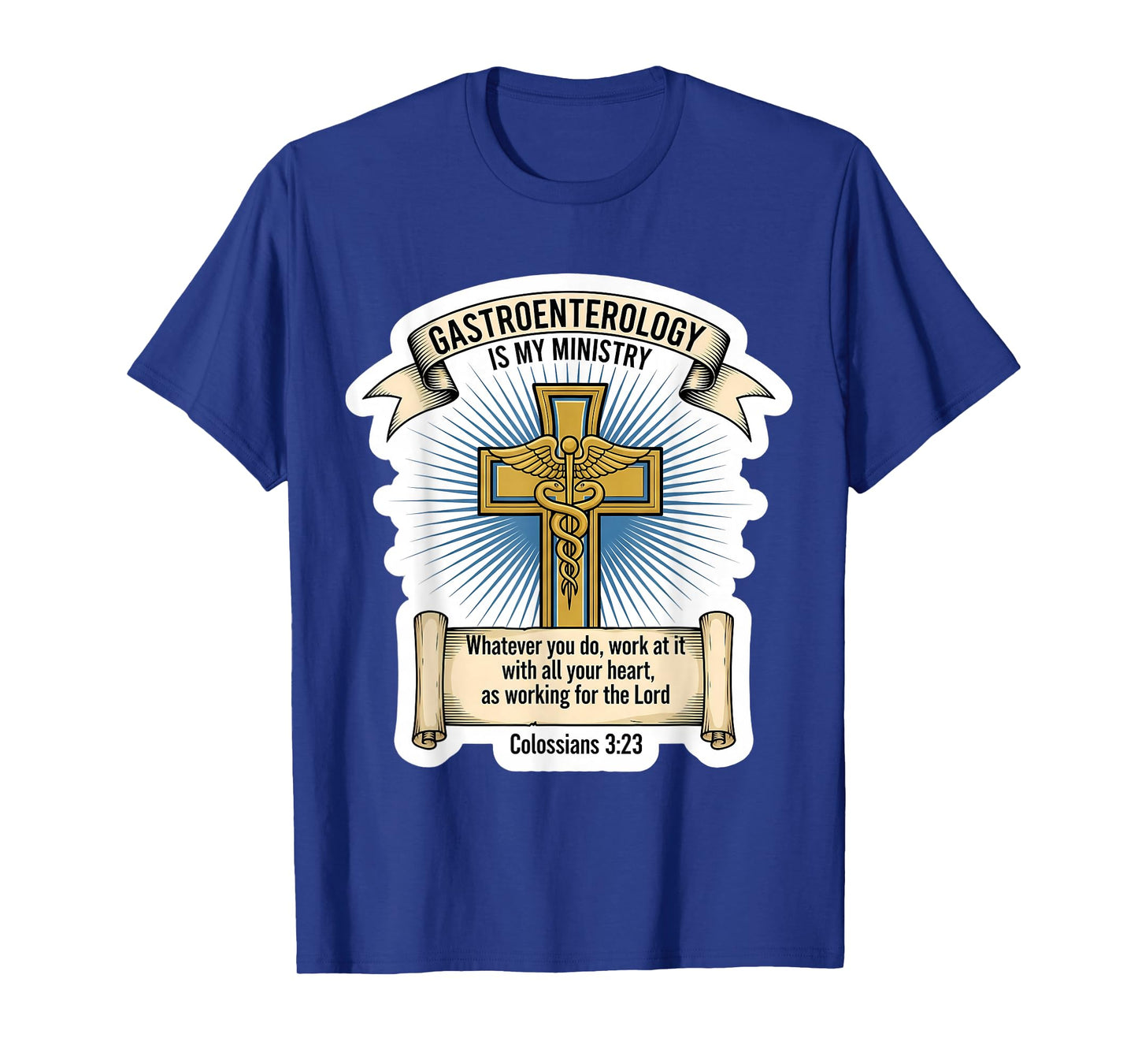 Christian Gastroenterologist Gastroenterology is My Ministry T-Shirt