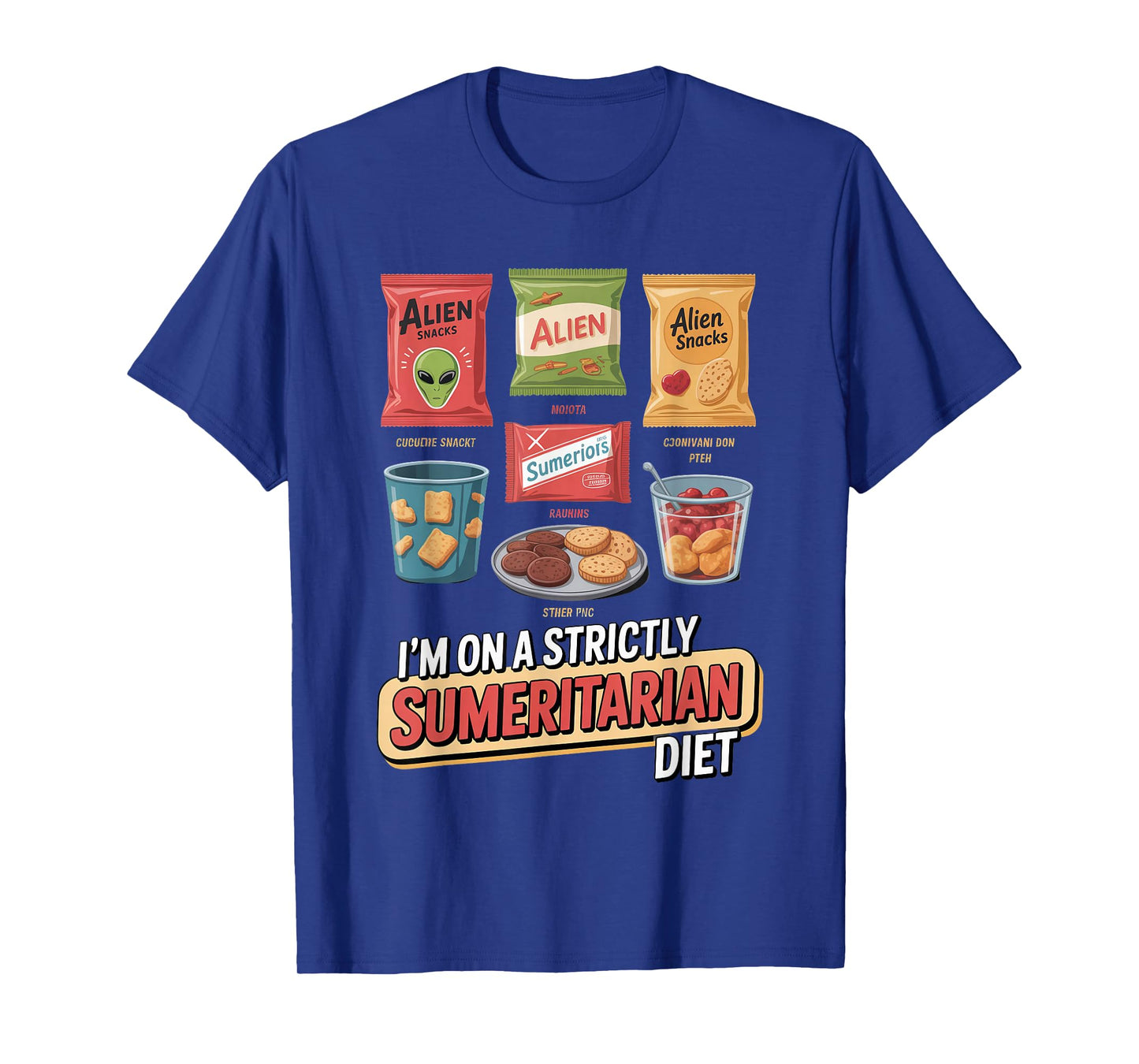 Strictly Sumeritarian Diet Enki Anunnaki Alien Culture T-Shirt