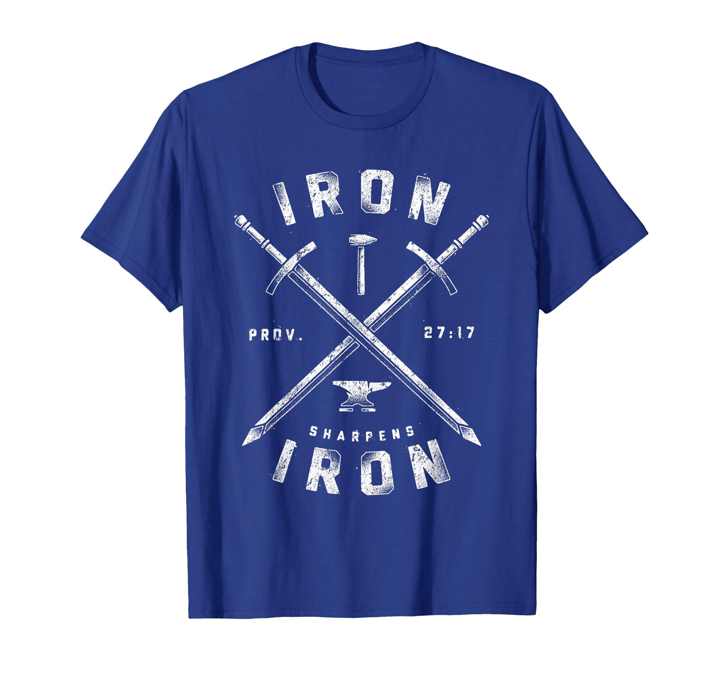Iron Sharpens Iron - Men Women Athletic T Shirt T-Shirt