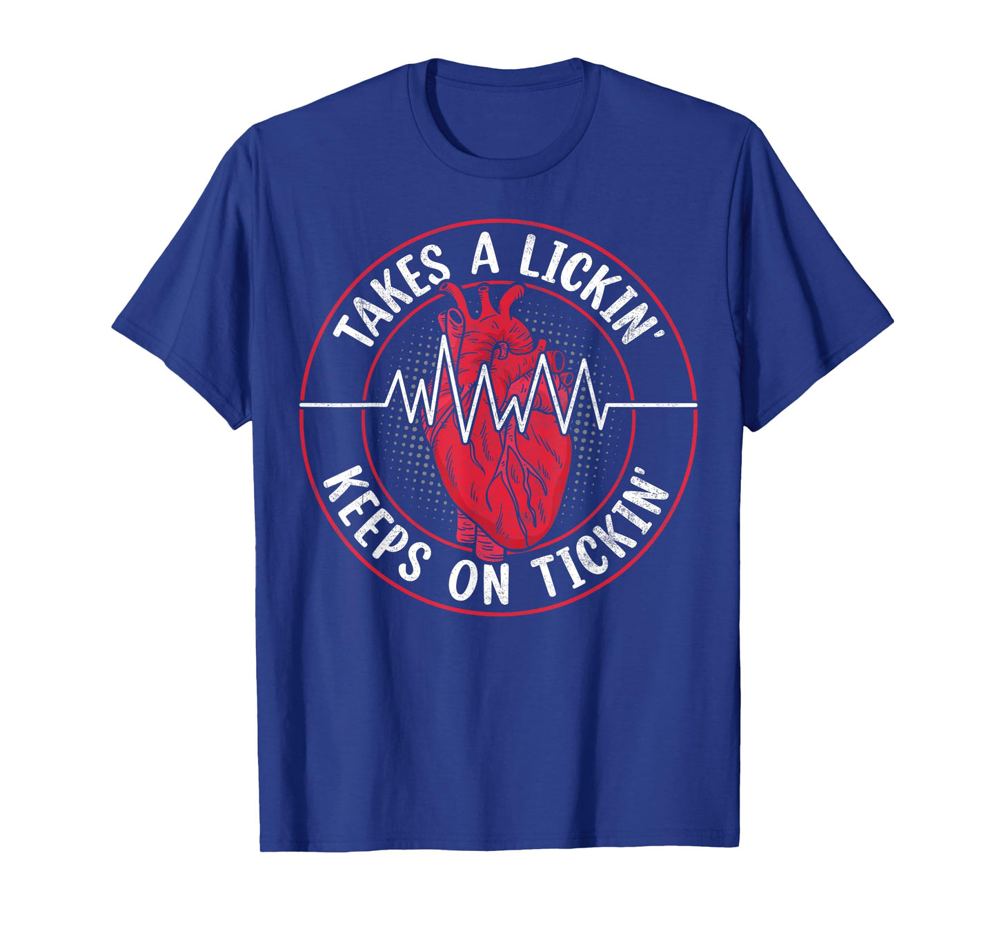 Takes A Licking And Keeps On Ticking Joke Sarcastic T-Shirt