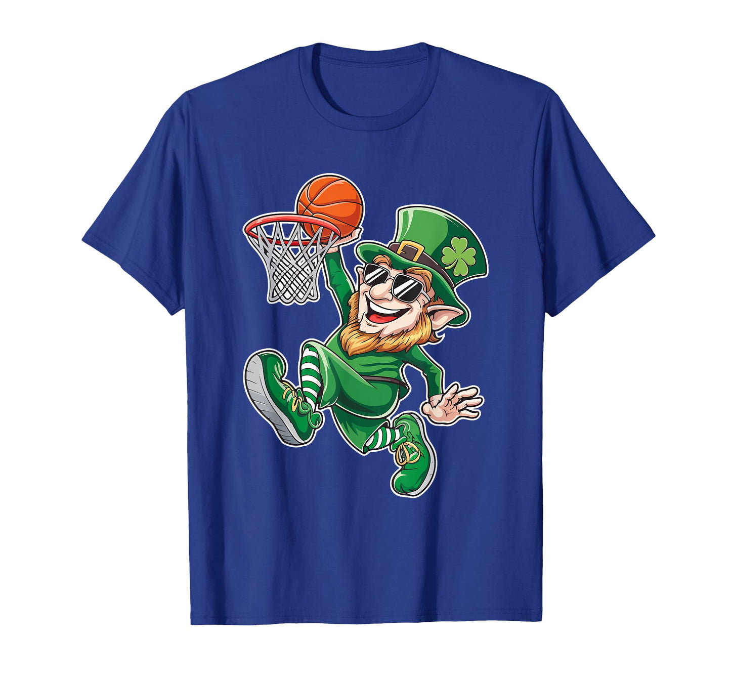 Basketball Leprechaun St. Patrick's Day Funny Player T-Shirt